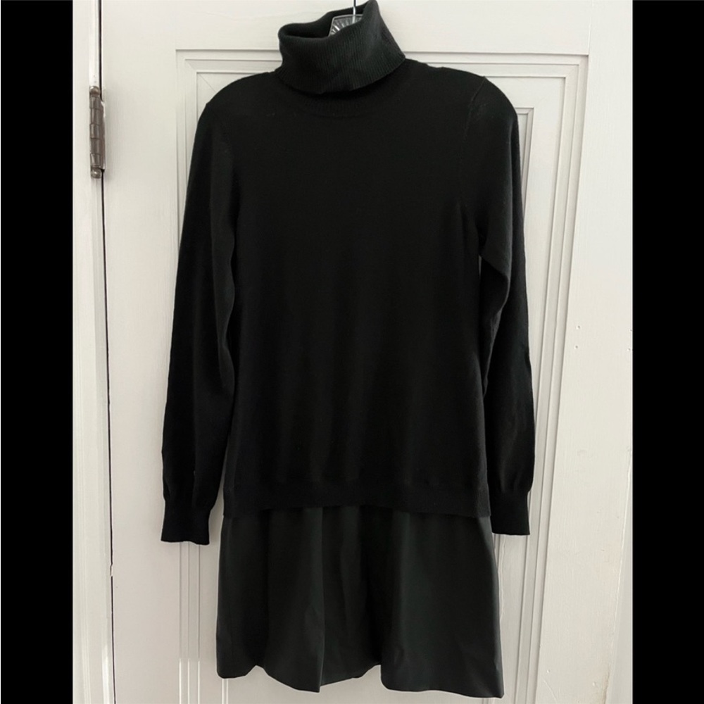 Theory Black knit turtleneck